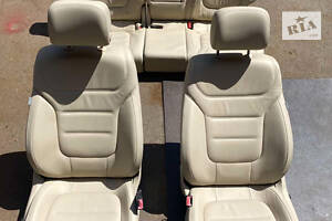Комплект сидений перед/зад, кожа для VW Touareg 2010-2014 (7P6881405EJUFK)