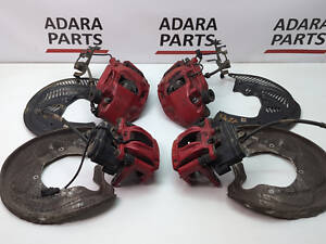 Комплект суппортов перед-зад для Audi S4 2016-2019 (B9) (8W0615107AF)