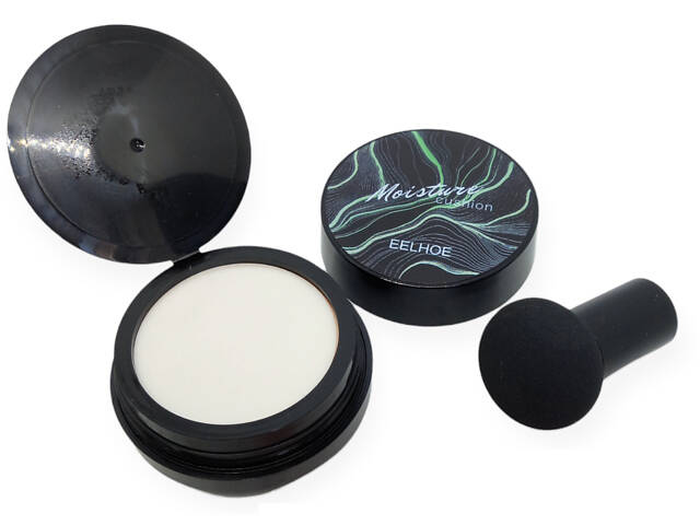 Комплект тональний крем кушон беж + база під макіяж натуральний фініш зволожуючий Mushroom Head Beauty Cream + Jolyum - Фото 2