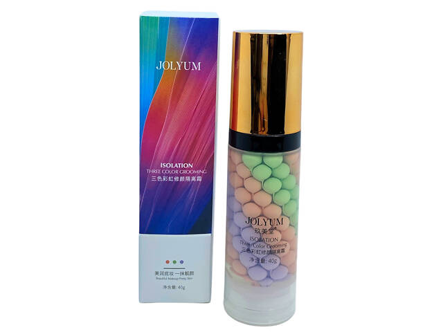 Комплект тональний крем кушон беж + база під макіяж натуральний фініш зволожуючий Mushroom Head Beauty Cream + Jolyum - Фото 8