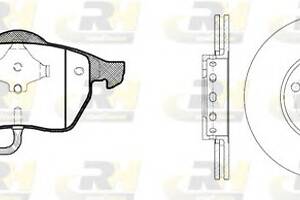 Комплект тормозной диск и колодки для моделей: AUDI (100, 100,A4,A6,A6,A6,A4)