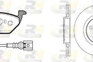 Комплект тормозной диск и колодки для моделей: AUDI (A3), SKODA (OCTAVIA,OCTAVIA), VOLKSWAGEN (GOLF,GOLF,GOLF,NEW,BORA
