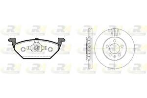 Комплект тормозной диск и колодки для моделей: AUDI (A3, A1), SEAT (IBIZA,CORDOBA,IBIZA,TOLEDO), SKODA (OCTAVIA,OCTAVIA