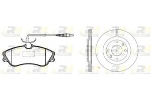 Комплект тормозной диск и колодки для моделей: CITROËN (BERLINGO, BERLINGO,XSARA,XSARA,XSARA,XSARA), PEUGEOT (306,306,P