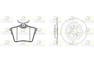 Комплект тормозной диск и колодки для моделей: CITROËN (C5), PEUGEOT (407,407,407)
