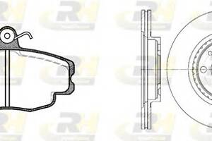Комплект тормозной диск и колодки для моделей: RENAULT (MEGANE, MEGANE,MEGANE,MEGANE,MEGANE)