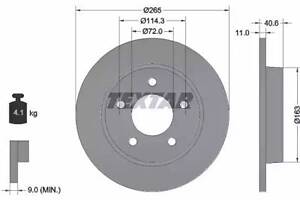 Комплект тормозных дисков (2 шт) на 3