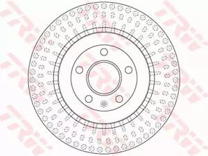 Комплект гальмівних дисків (2 шт) на A4, A5, A6, A7, A8, Macan, Q5, Q7