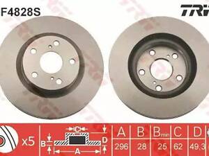 Комплект тормозных дисков (2 шт) на Auris, Camry, ES, Prius, Rav 4