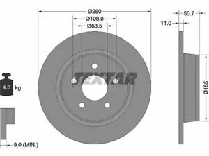 Комплект тормозных дисков (2 шт) на C-MAX, Connect, Escape, KA, Kuga