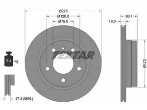 Комплект тормозных дисков (2 шт) на Seria 3