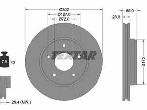 Комплект тормозных дисков (2 шт) на Wrangler