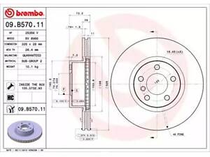 Комплект тормозных дисков (2 шт) на X3, X4