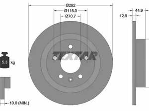 Комплект тормозных дисков (2 шт) на Astra H, Astra J, Cascada, Cruze, Orlando, Volt, Zafira C