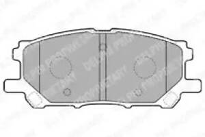 Комплект гальмівних колодок, дискове гальмо COTEC, Toyota/Lexus, 1MZ-FE, 03-08