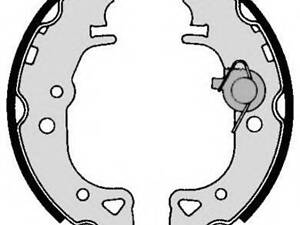 Комплект тормозных колодок BREMBO S61516 на CITROËN AX (ZA-_)