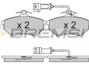 Комплект тормозных колодок BREMSI