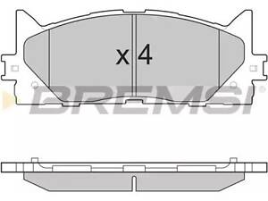 Комплект тормозных колодок BREMSI