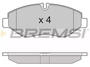 Комплект тормозных колодок BREMSI