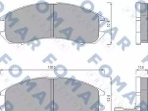 Комплект тормозных колодок FOMAR