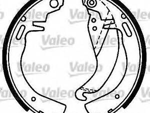 Комплект тормозных колодок LPR 2490 на OPEL CORSA A TR (91_, 92_, 96_, 97_)