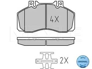 Комплект гальмівних колодок MEYLE