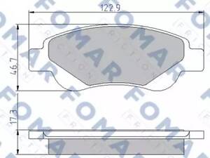 Комплект тормозных колодок на 107, Aygo, C1