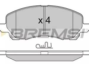 Комплект тормозных колодок на 4008, C4 Aircross, Galant, Lancer, Space Runner