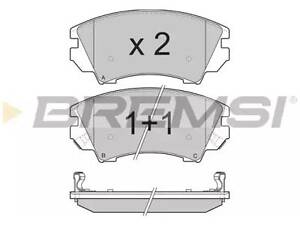 Комплект тормозных колодок на 9-5, Astra J, Camaro, Cascada, Flying Spur, Insignia A, Malibu, Zafira C