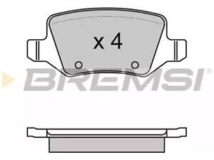 Комплект тормозных колодок на A-Class, B-Class, Vaneo