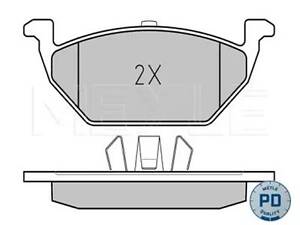 Комплект тормозных колодок на A1, A3, Beetle, Bora, Citigo, Cordoba, Fabia, Fox, Golf, Ibiza, Jetta, Leon, Mii, New B...