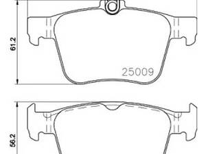 Комплект гальмівних колодок на A3, Arteon, Golf, Kodiaq, Leon, Passat B8, Superb, TT, Tiguan, Touran