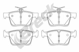 Комплект гальмівних колодок на A3, Ateca, Golf, Leon, Q2, TT, Touran