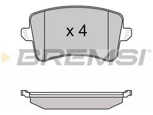 Комплект тормозных колодок на A4, A5, Q5