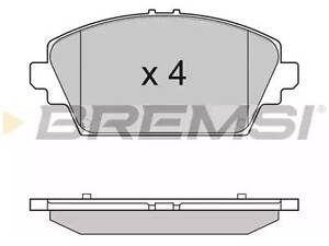 Комплект тормозных колодок на Almera, Primera