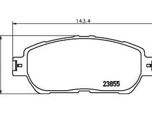 Комплект тормозных колодок на Alphard, Avalon, Camry, ES, Previa