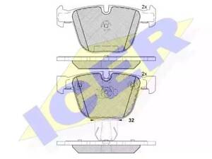 Комплект гальмівних колодок на Arnage, Continental, Seria 1, Seria 3, Seria 5, Seria 6, Seria 7, X5, X6