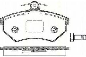 Комплект тормозных колодок на Arosa, Caddy, Cordoba, Golf, Ibiza, Inca, Polo, Toledo, Vento