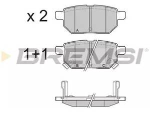 Комплект гальмівних колодок на Auris, Corolla, Cygnet, Trezia, Urban Cruiser, Verso, Yaris