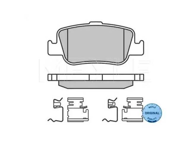 Комплект тормозных колодок на Auris, Corolla