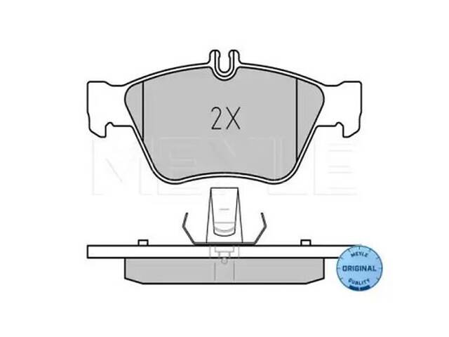 Комплект тормозных колодок на C-Class, CLK-Class, E-Class, SLK-Class