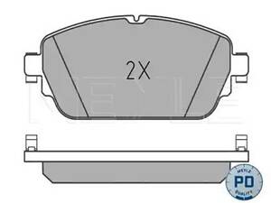 Комплект тормозных колодок на C-Class