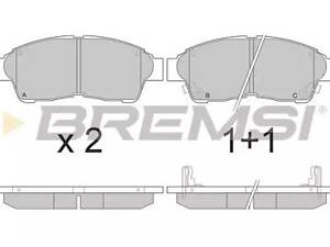 Комплект тормозных колодок на Camry, Carina, Celica, Corolla, Picnic, Previa, Rav 4