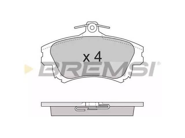 Комплект тормозных колодок на Carisma, Colt, Forfour, S40, V40