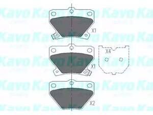 Комплект тормозных колодок на Celica, Corolla, Prius, Yaris