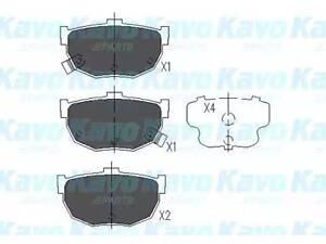 Комплект тормозных колодок на Cerato, Coupe, Elantra, Lantra