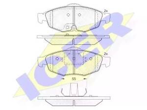 Комплект тормозных колодок на Cirrus, Sebring, Stratus