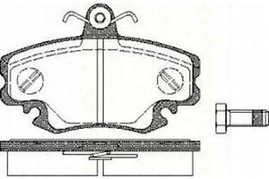 Комплект тормозных колодок на Clio, Logan, Sandero, Thalia, Twingo