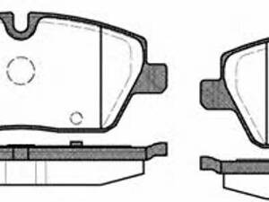 Комплект гальмівних колодок на Clubman, Clubvan, Mini, Roadster, Seria 1, Seria 3