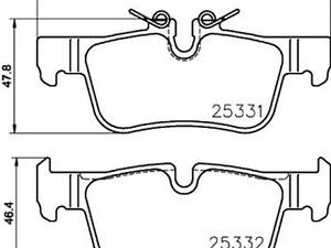 Комплект тормозных колодок на Clubman, Countryman, I3, Seria 2, X1